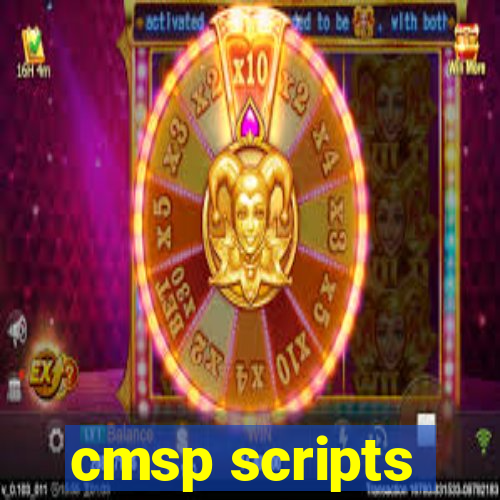 cmsp scripts